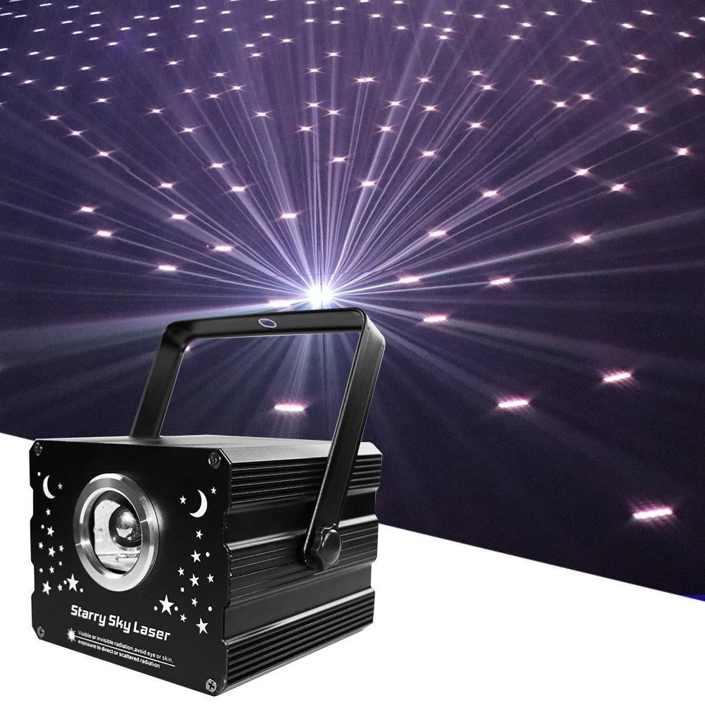 Aluminum 500mw DJ Disco Light Party Light Voice Music Control dj Laser Projector Light RGB Effect Lamp For Party Bar Home DMX512