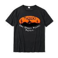 TW200 Trailway Enduro Off-Road Rocks Premium T-Shirt Printed On Cotton Man Tops & Tees Simple Style Brand T Shirts