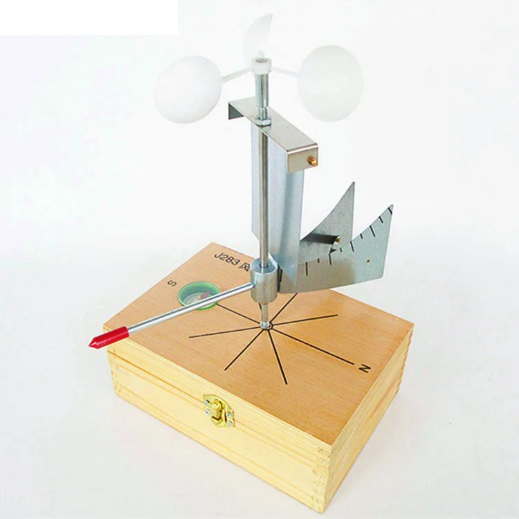 Wind Direction Meter J283 Geographical Surveying Blind Box Matching Geography Teaching Education Equipment Weather Station