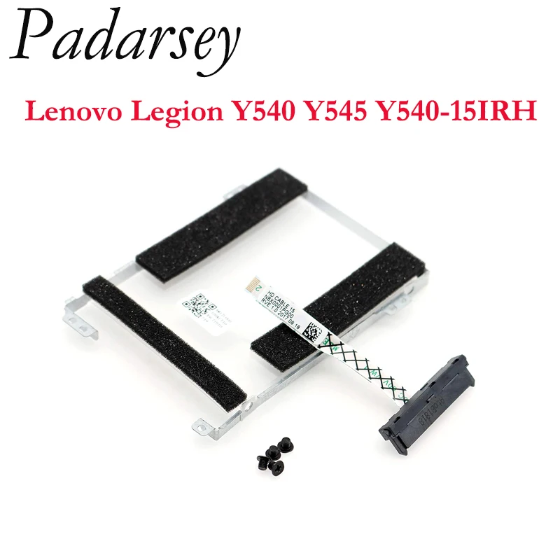 Pardarsey-Cable de disco duro SSD SATA de 2,5 pulgadas, soporte HDD Caddy para Lenovo Legion Y540 Y545 Y540-15IRH NBX0001PG00