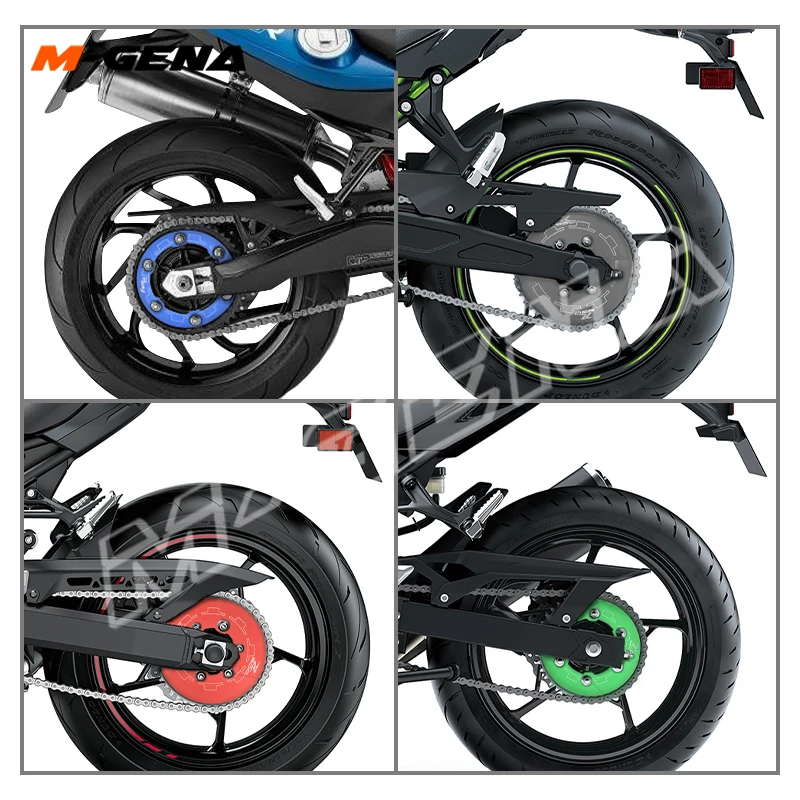 دراجة نارية الخلفية سلسلة الأسنان ضرس والعتاد إطار غطاء حامي ل YZF1000 R1 YZF 1000 YZF-R1 2004 2005 2006 2007 2008 #3