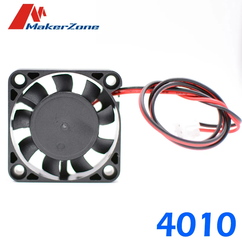 1 PC DC12V/24V 4010 Sleeve or Dual Ball Bearing Cooling Fan 1.5 x 1.5 Inches For 3D Printer J-head Hotend