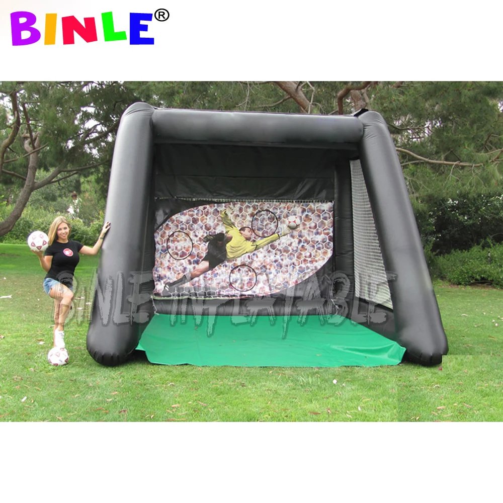 

Outdoor super interesting durable PVC inflatable soccer goal inflatable football goal post Shooting Target game for fun