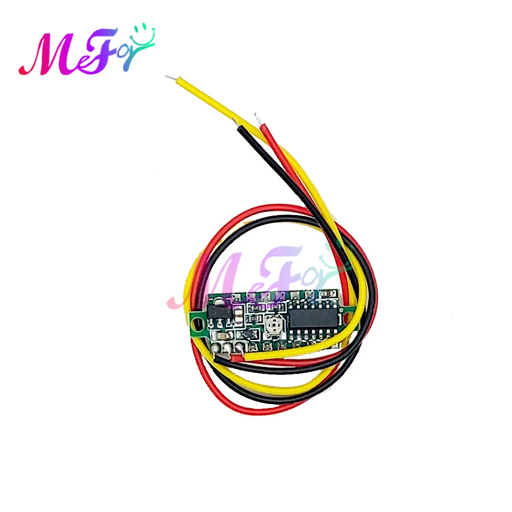 0.36 Inch 0.36" DC LED Digital Voltmeter 0-100V Voltage Meter Auto Car  Voltage Tester Detector 12V Red Green Blue