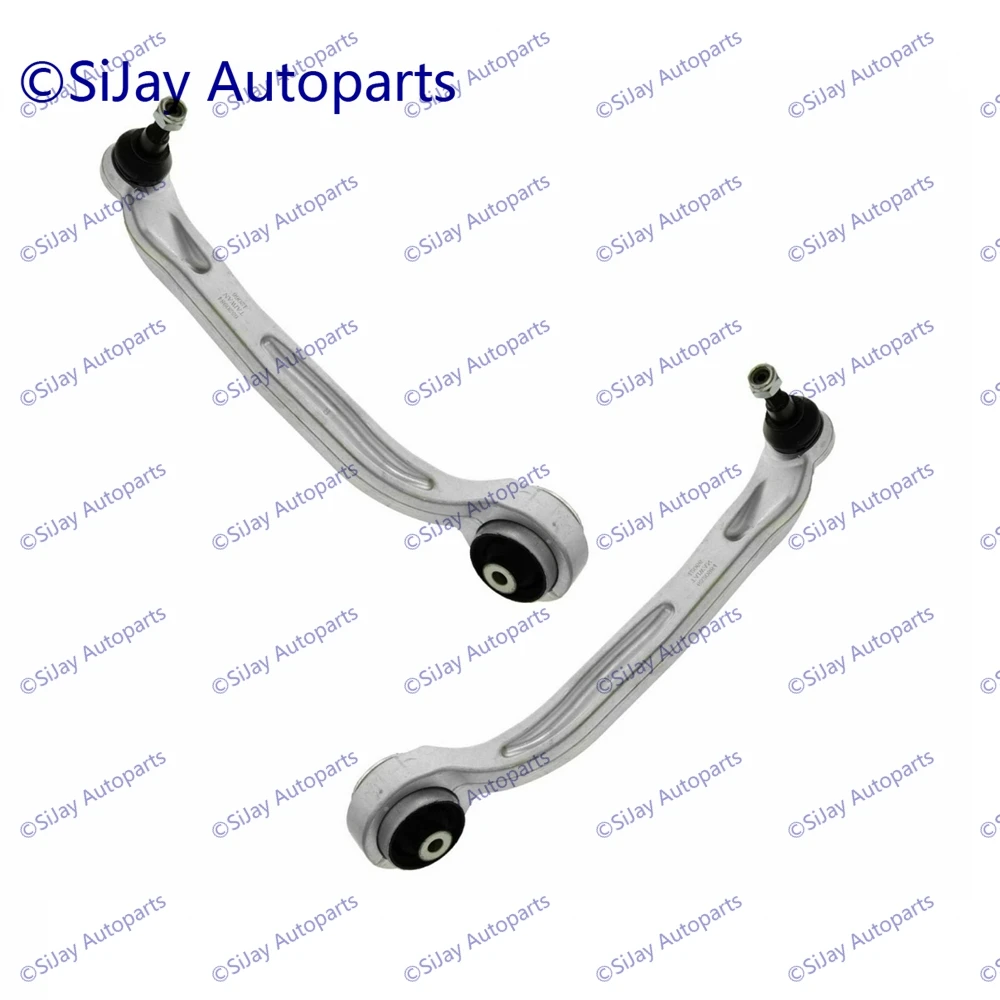 Set of 2 Front Lower Control Arm Curve For Audi A6 4F2 4FH 4F5 A6L C6 2004-2012 4F0407693 4F0407694