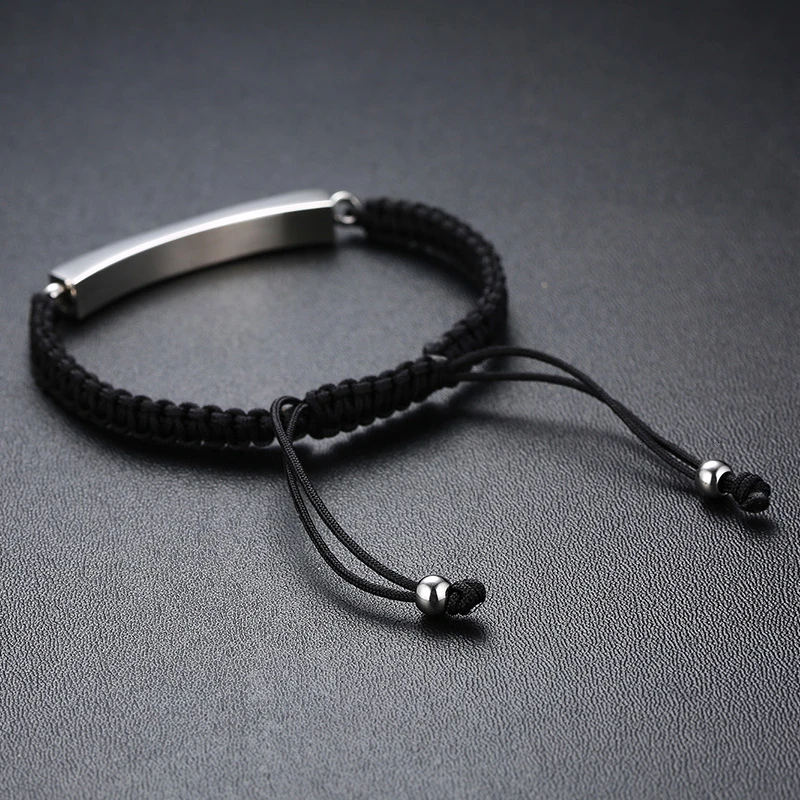 Pulsera de urna conmemorativa grabada para hombres y mujeres, brazaletes de cenizas de cremación de acero inoxidable, joyería conmemorativa,