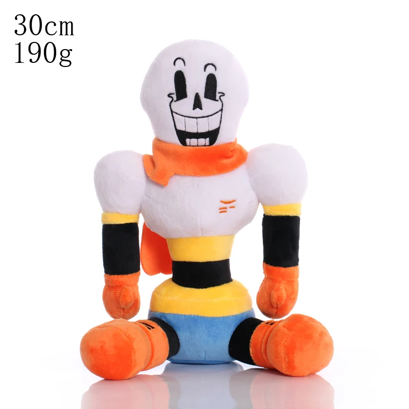 1pcs 30cm Undertale Papyrus Plush Toys Doll Undertale Sans Papyrus Plush Soft Stuffed Toys for Children Christmas Gifts