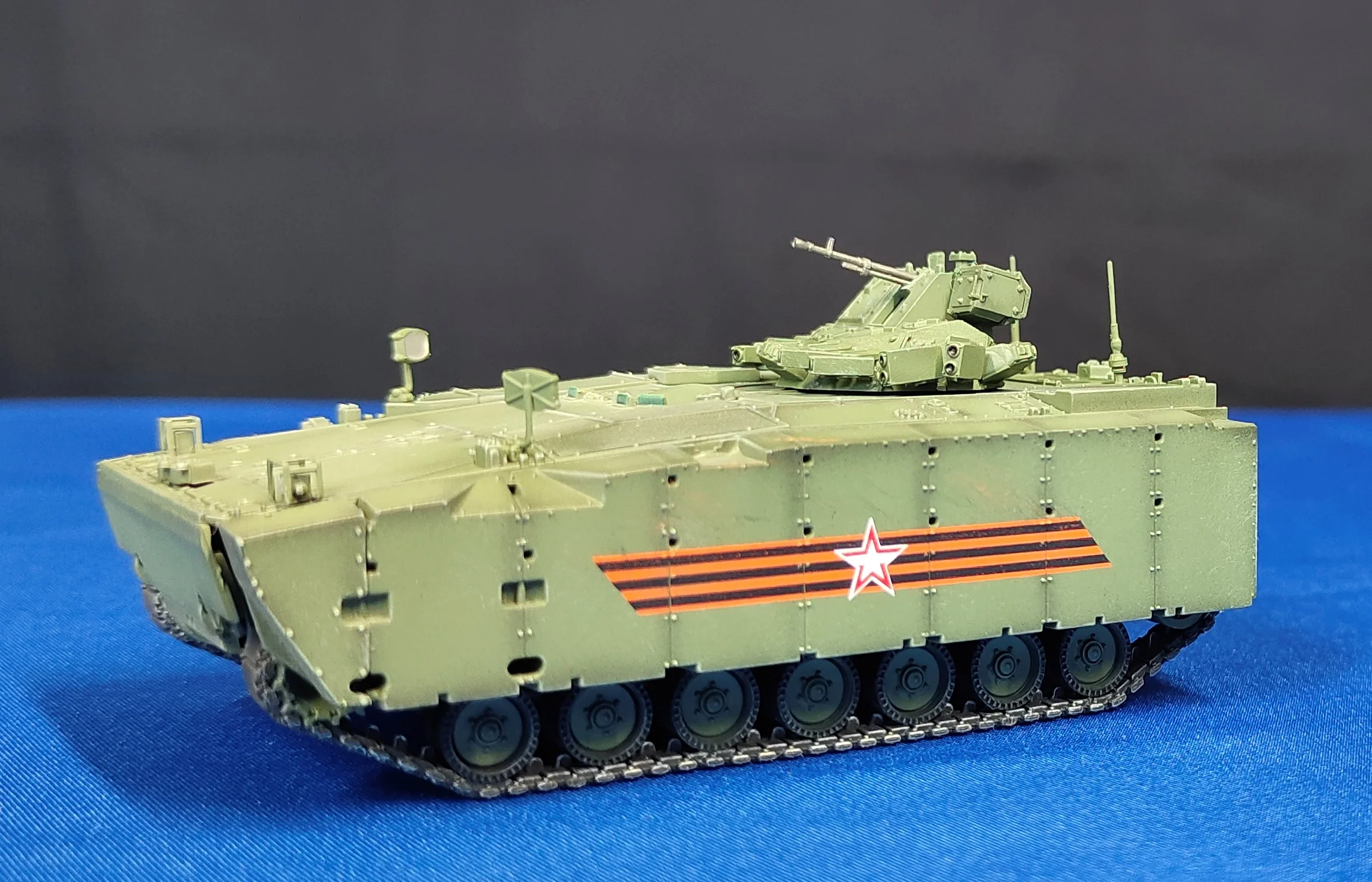 1:72  Russian-25 IFV infantry combat vehicle armored vehicle tank model finished product