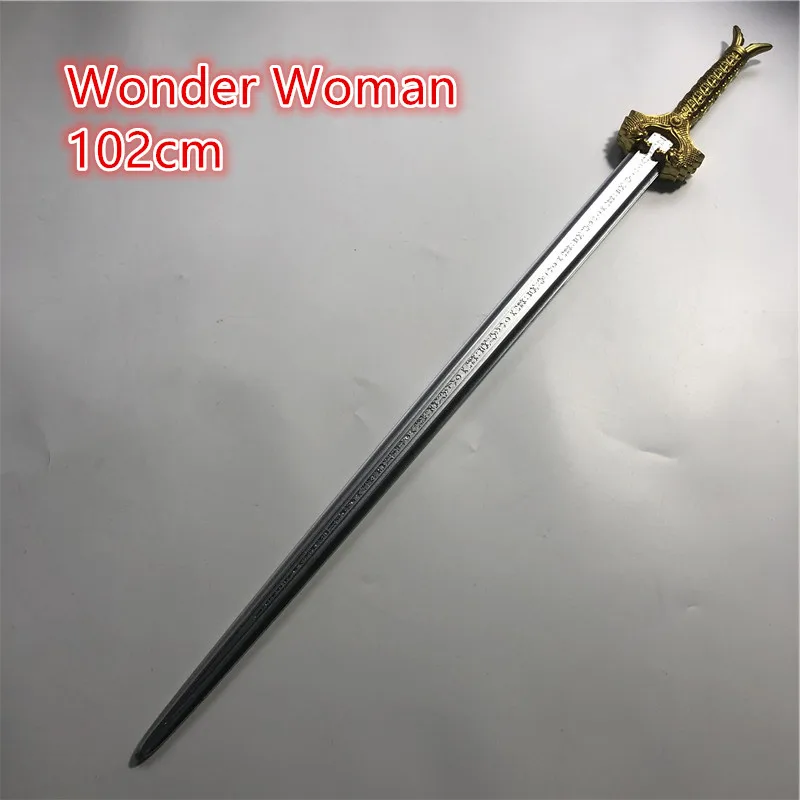 1:1 Anime Cosplay Movie Superhero Woman Sword  PU Prop Model Toy Halloween Role Playing Weapon Sword Prop 102cm