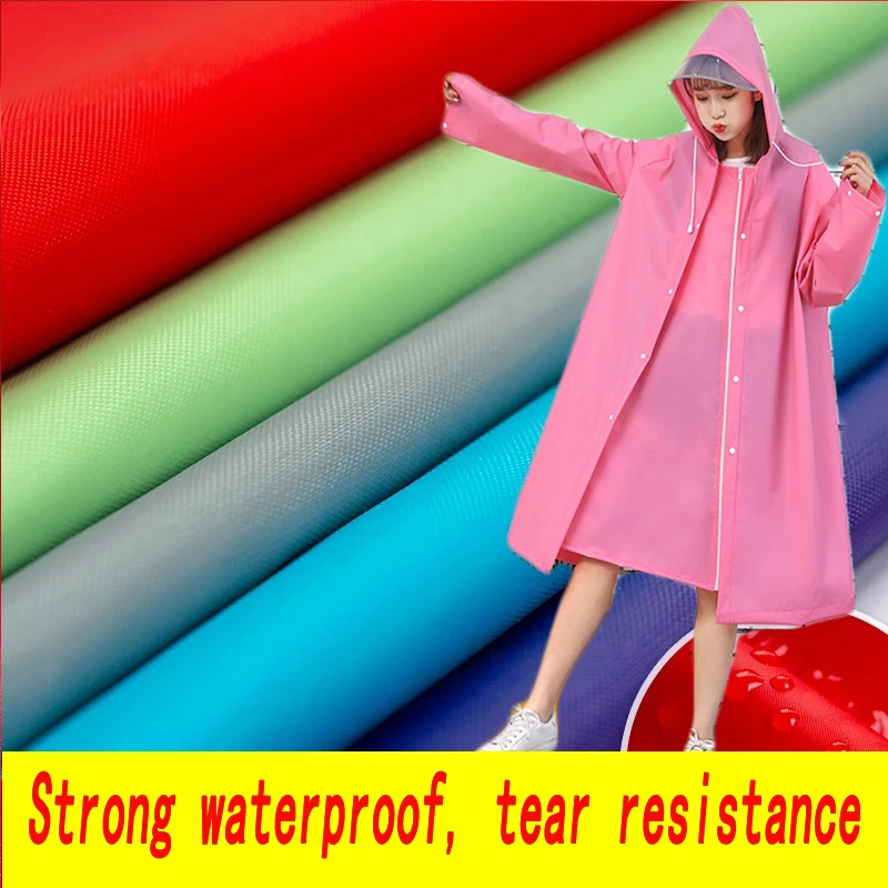 Encryption Waterproof Fabric By The Meter for Tent Oxford Awning Ripstop Cloth Polyester Outdoor Sewing Umbrella Raincoat Diy