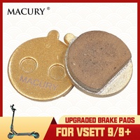 MACURY 11K Upgraded Disc Brake Pad for Some VSETT 9 9+ From 2021 to 2024 for ZERO 9 Rear Caliper After 2021 for Electric Scooter