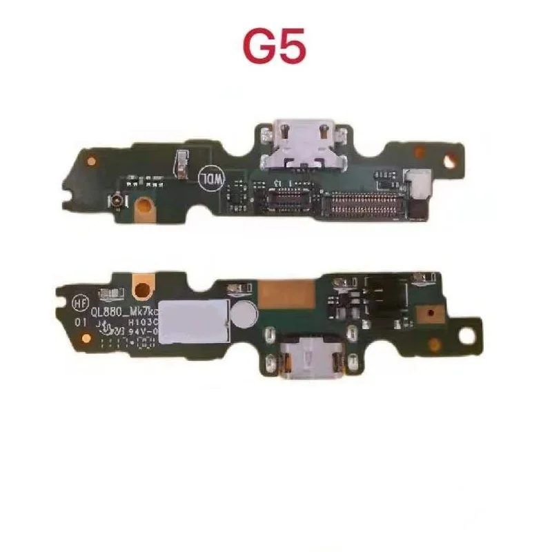 USB Charging Board Dock Flex Cable For Motorola Moto G5 G6 G8 Play G7 Power E6 Plus One Fusion Macro Hyper Charger Port