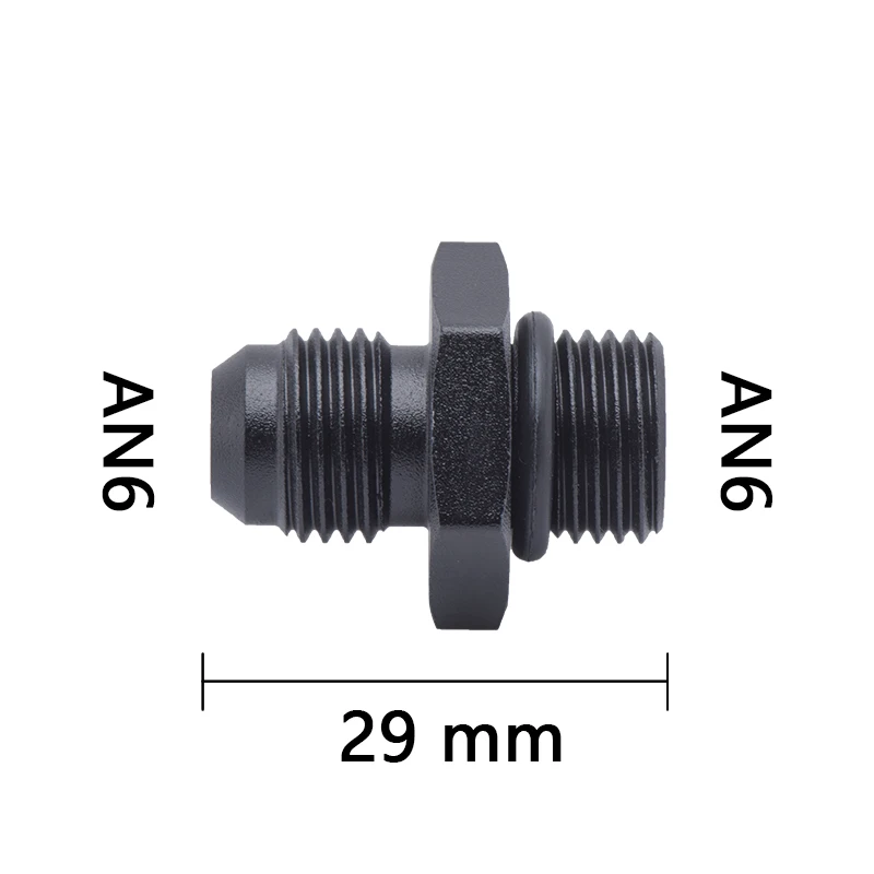 Oil Hose Straight Fitting Hose Adapter Oil Cooler Fitting An6 to An6 An8 An10 1/2 1/8 3/8 1/4 NPT 5/16,AN10 AN8 to 9MM M18 M12