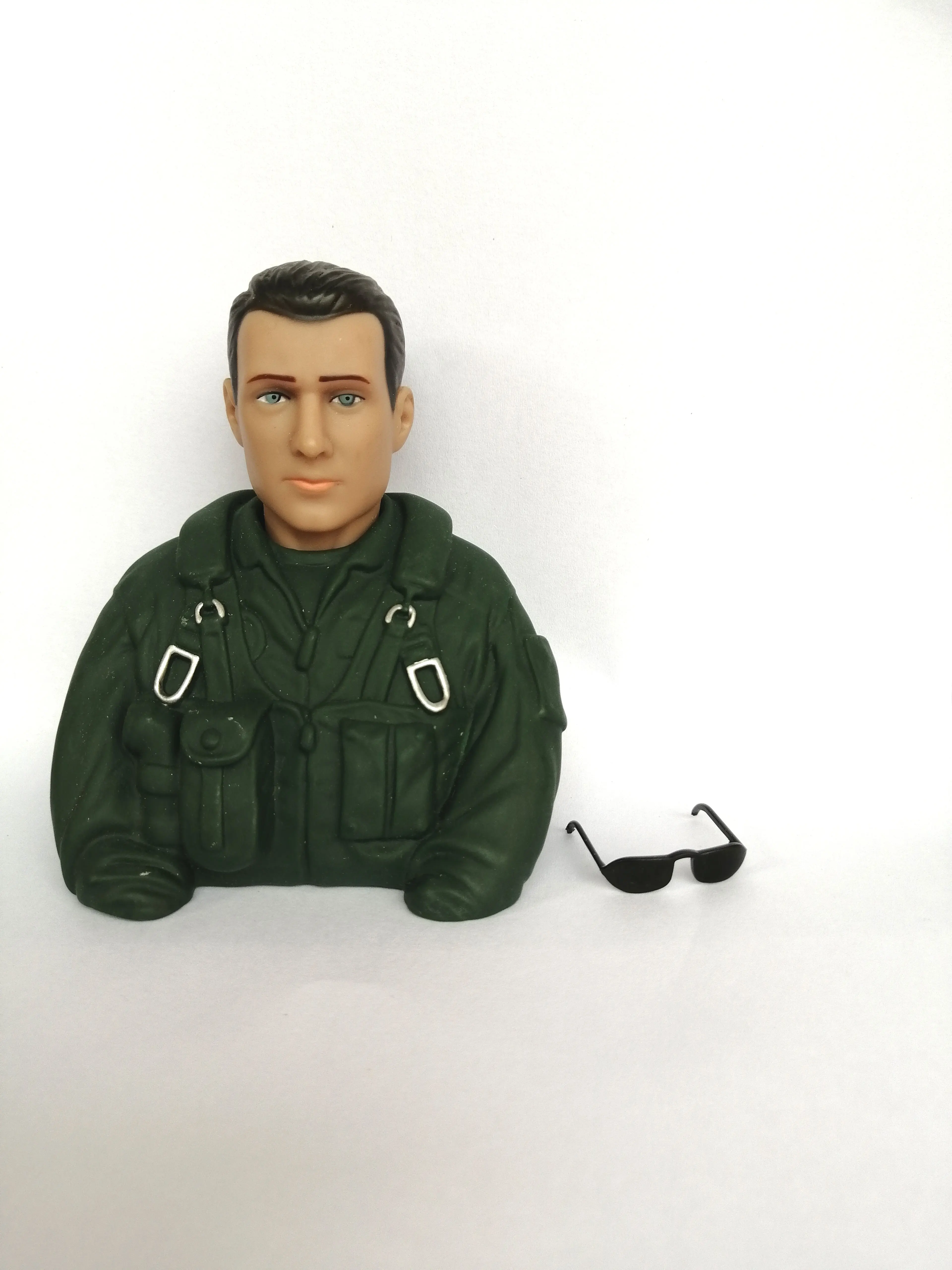 Model aircraft pilot  1/6 Jet pilots with With glasses  1/6 Scale RC Airplane Pilot Figure Model