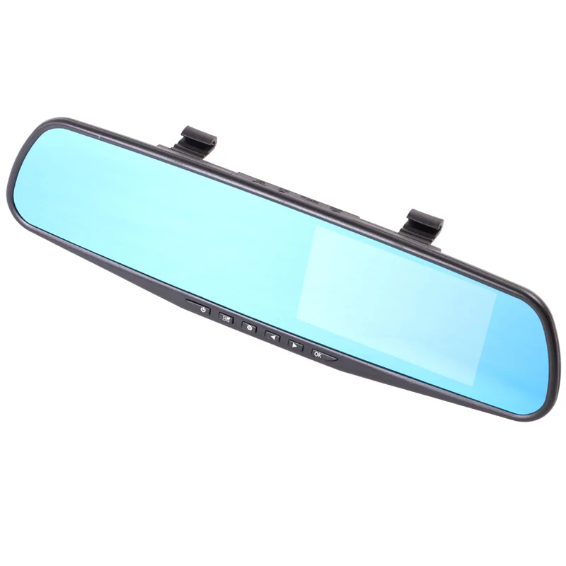 HD 1080P 2.8" LCD Display Screen Rear View Mirror Dash Cam Camera Video Recorder Night Vision DVR GK99