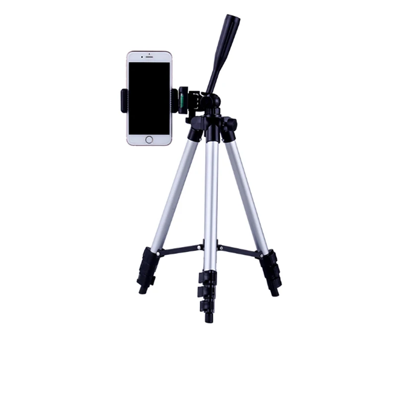 حامل ثلاثي للهاتف 59 بوصة حامل ثلاثي القوائم خفيفة الوزن مع بلوتوث عن بعد/حامل هاتف ، ترايبود للهاتف المحمول الهاتف الذكي Gopro الكاميرا