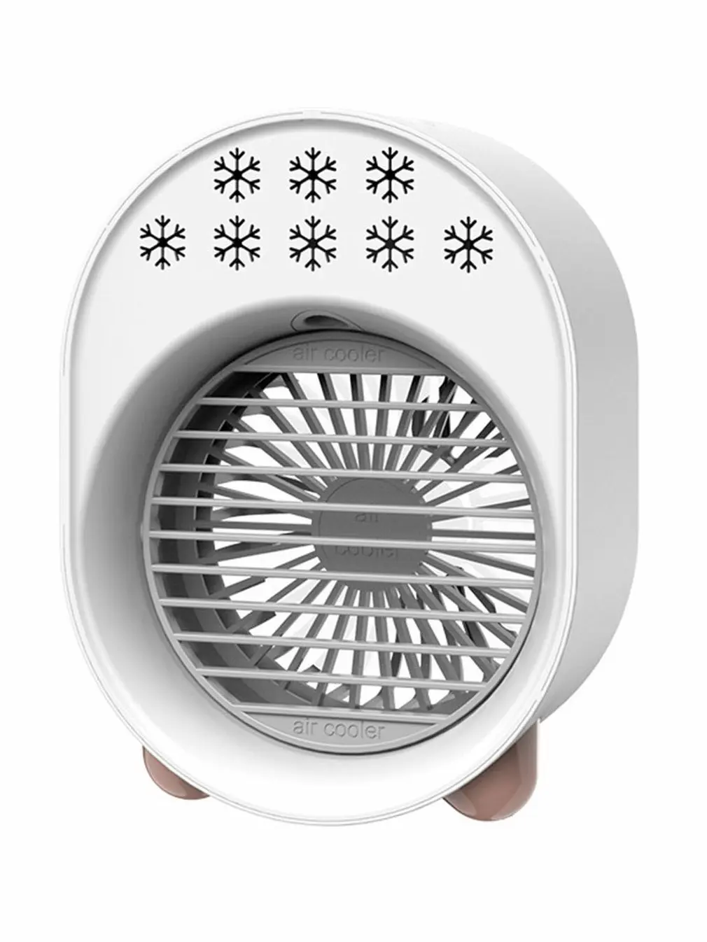 

Personal Air Cooler Evaporative Conditioner Desktop Cooling Fan Mini USB Air Conditioner Fan With 3 Wind Speeds Night Light