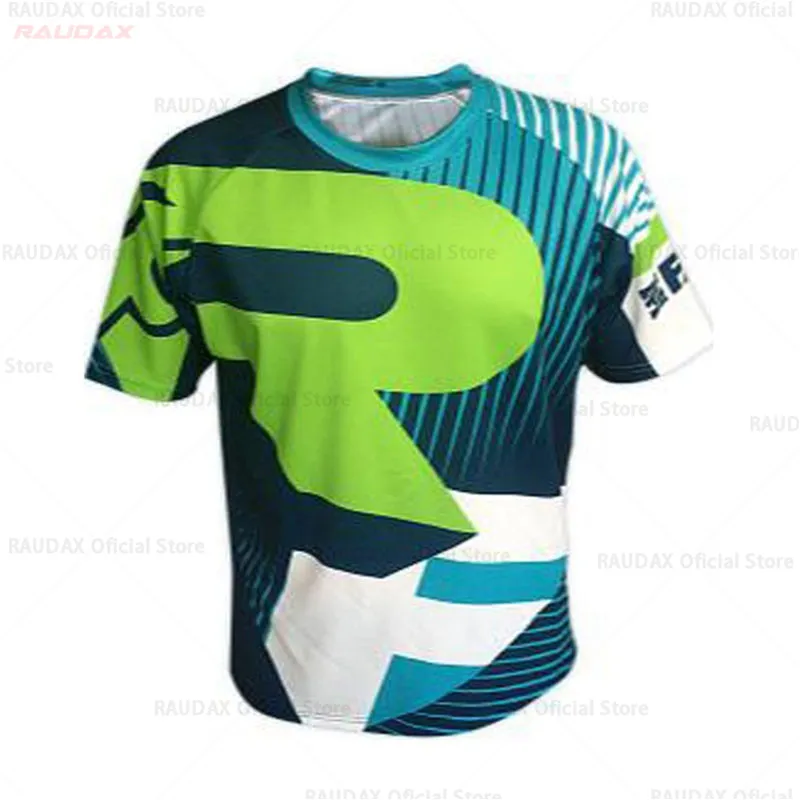 2019 Mens Short Sleeve Cycling Jersey MTB Downhill Shirt DH MX Uniform Mountain Bike Clothing Summer Motocross Wear T-shirt