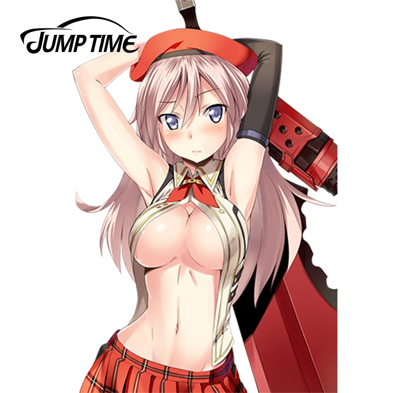 

JumpTime 13 см x 8,8 см коллекция God Eater Аниме Стайлинг автомобиля Мультяшные водонепроницаемые наклейки на корпус украшение двери автомобильные наклейки