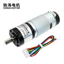 Chihai Motor CHP-36GP-555-ABHL planetary Geared Motor With Encoder High Torque In DC Motor With Back Cover