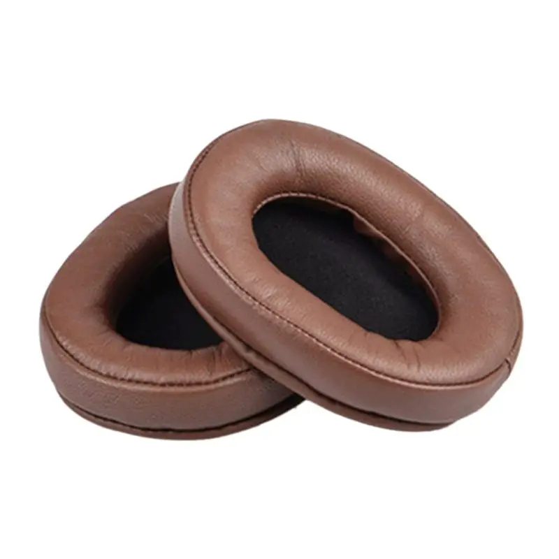 Skóra owcza Earpads łączenie tkanina z siateczki poduszki nauszne pokrywa dla SteelSeries Arctis 3 5 7 Pro słuchawki 1 para wymiana