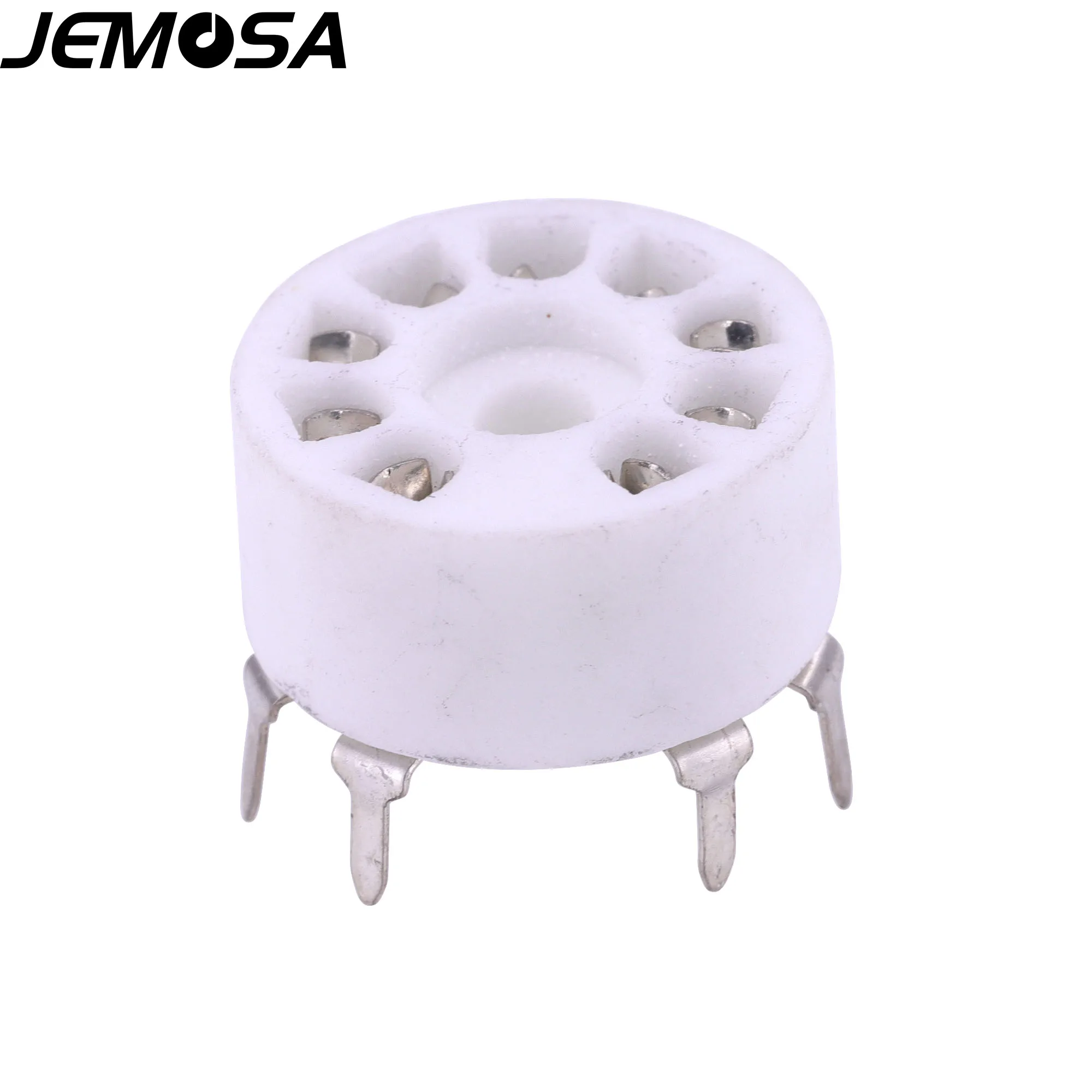 9Pin gniazdo do montażu PCB B9A ceramiczny zawór gniazdo dla 12AX7 12AU7 ECC82 5670 E88CC ECC83 wzmacniacz lampy elektronowej Audio w stylu Vintage