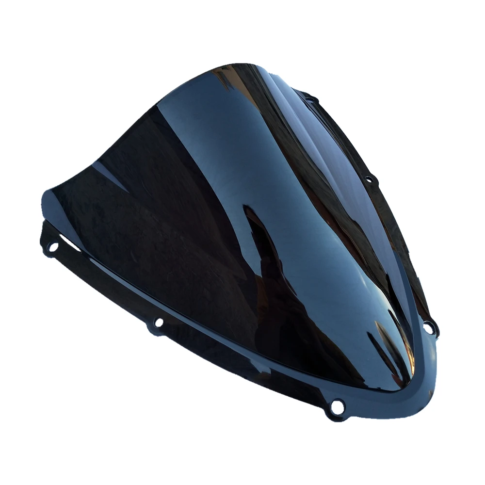 Motorcycle Bubble Windscreen For Suzuki GSXR600 GSXR750 GSXR 600 750 K8 2008-2009 High Quality Windshield Black Wind Deflectore