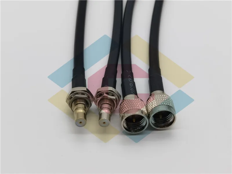 

Mini UHF to QMA bus RF signal line 50 ohm Mini UHF to QMA bus 50-3 connection line