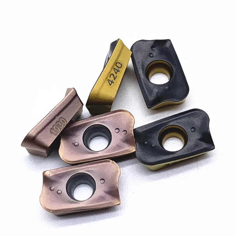 10PCS R390 11T320M-PM 1030/4240 Alat Penggilingan Penggilingan Wajah Mengubah Alat Bubut Cutter Alat Mengubah Insert
