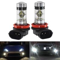 2Pcs Mini Car Headlight Bulbs LED Lamp 3030 Chip H4 H7 H11 H8 H9 9006 HB4 H1 9005 HB3 12000LM Auto Fog Lights 6000K 4300K