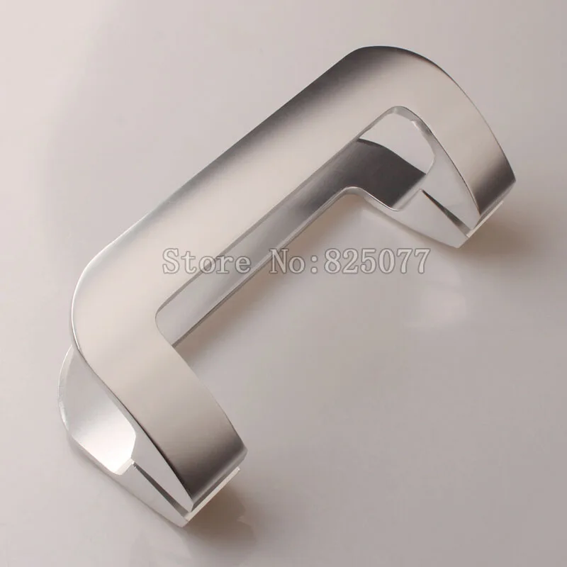 

Brand New 1Pair Aluminium Alloy Glass Door Handles Home / Office Shower Sliding Door Handles Champagne/Aluminum color