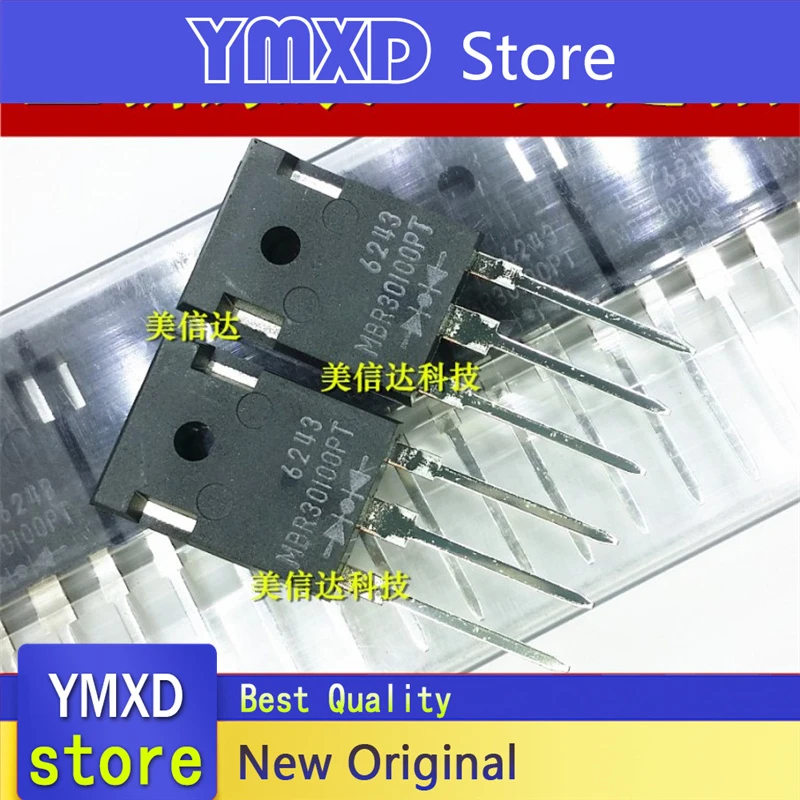 

10pcs/lot New Original MBR30100PT 30A 100V Schottky Diodes TO-247 In Stock