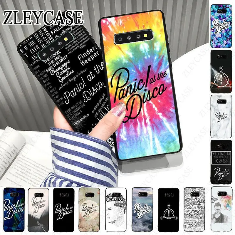 Panic At The Disco Soft Phone Cover For Samsung Galaxy S24ULTRA S23ULTRA S21FE S21+ S24+ S22+ S20PLUS s20ULTRA S20FE Mobile Case