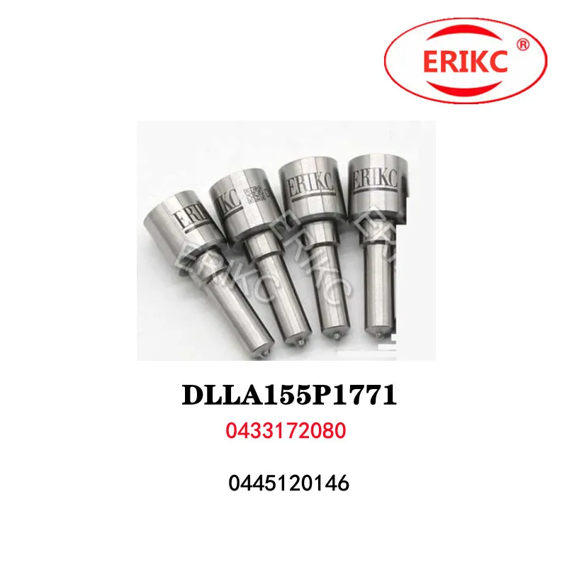 

ERIKC 4 шт. DLLA155P1771 Дизельная форсунка Common Rail DLLA 155P 1771 oem 0 433 172 080 CR в сборе для 0445120146