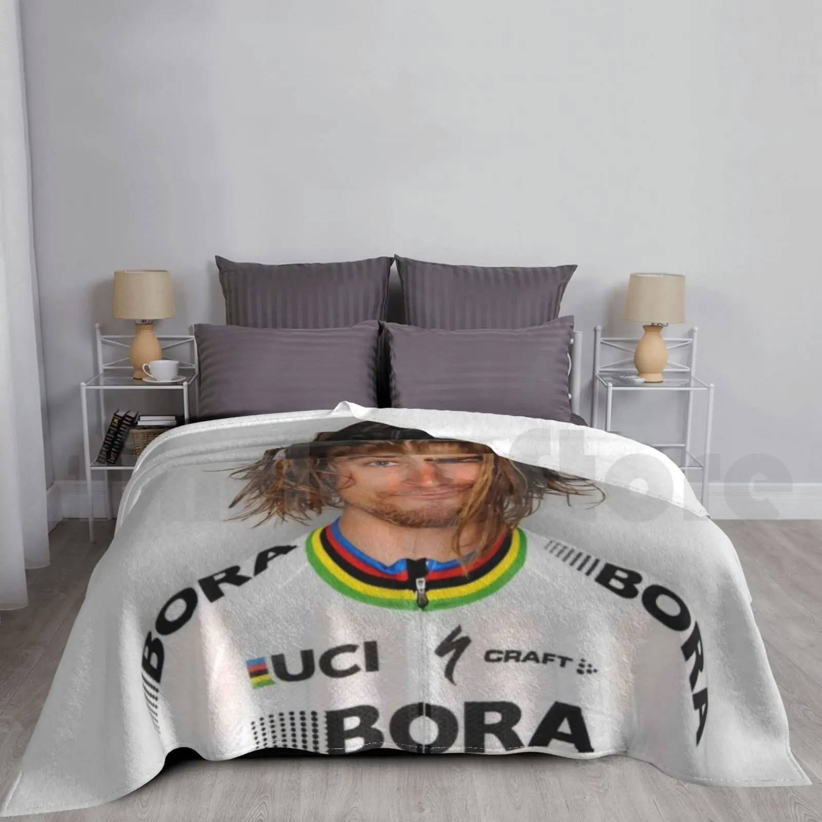 Blanket Fashion Custom Tour Mountain Bike Cycling Slovakia Sagan Peter No Peter No Tour