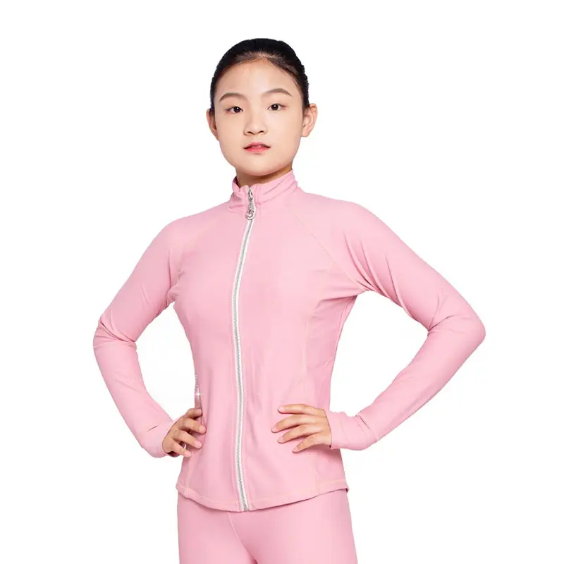 Pantalon croate d'entraînement de performance pour enfants, haut à séchage rapide, violet et rose, figurine d'été, Gelkids, quatre saisons