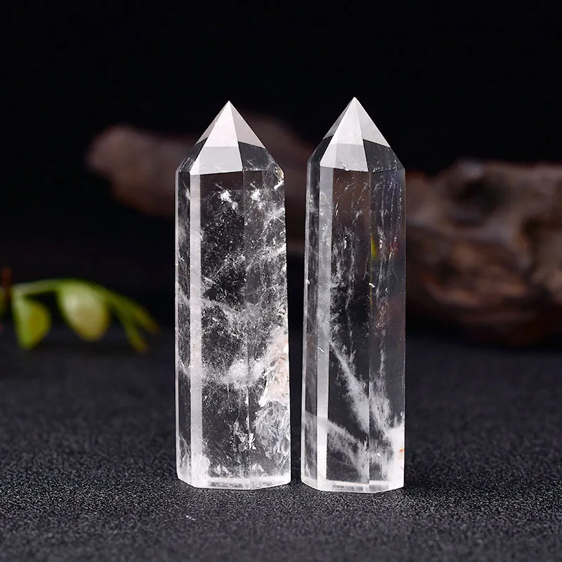 Clear Quartz Hexagonal Prisms 1