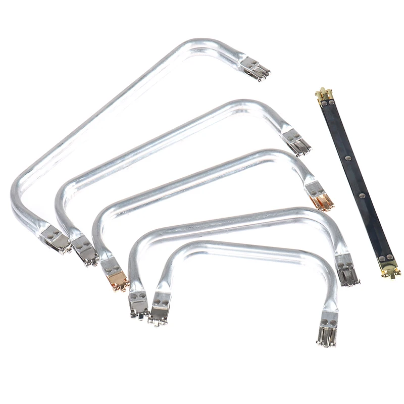 Bag Frame For Purse Doctor Purse Frame Metal Aluminium Tube Frame Bag Handle Accessories Clutch Bag Parts 16-30cm