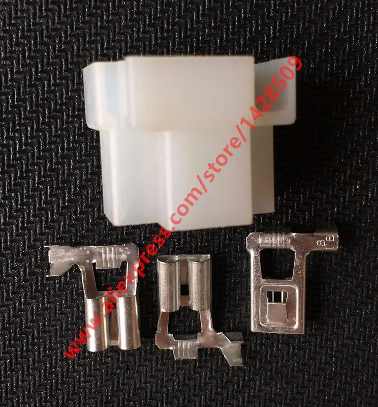 1 Set Car Lamp Holder Electric 3 Pin Auto Connector