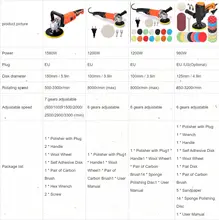 Car Polisher 220V with Adjustable Speed #5