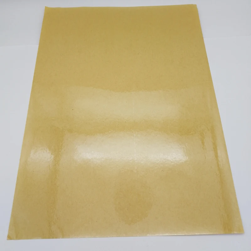 25 Micron THIN A4 Blank Self Adhesive Transparent/Clear PVC Label Sticker Paper for Laser Printer or Used as Lamination Film