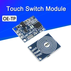 10/5Pcs OE-TP capacitive touch button light touch switch module digital touch sensor LED no pole dimming 10A DC 5-12V