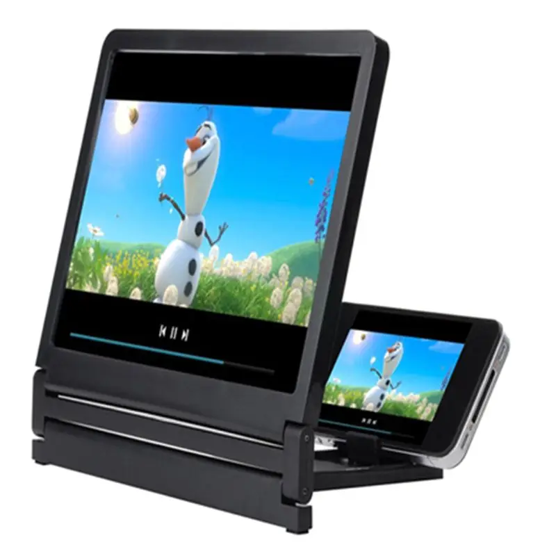 

Усилитель экрана высокой четкости мобильного телефона лупа петля кронштейн стенд