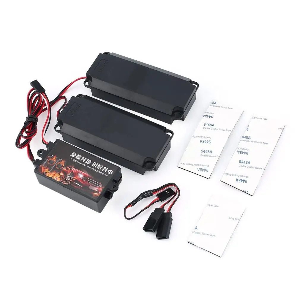 RC Engine Sound Unit Kit Engine Sound Effect Voice Simulator System for RC Car Model Accessory 94123 1/10 Scale