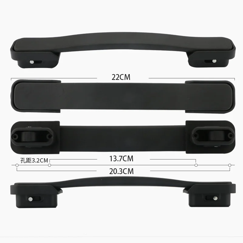 Luggage handle Trolley case accessories handle General luggage accessories handle Retractable handle handle Metal buckle