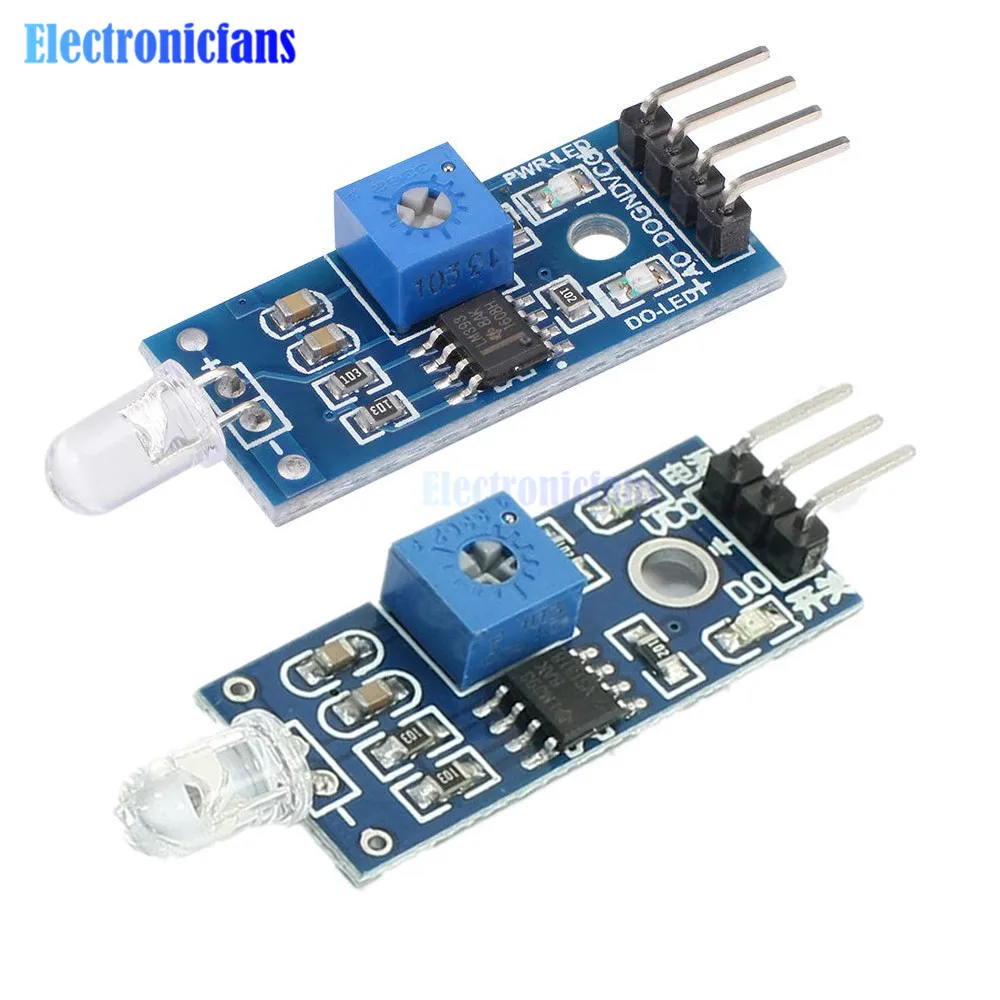 LM393 Licht Sensor Module 3pin/4Pin 3.3V 5V Lichtgevoelige Diode Sensor Detectie Module Met Digitale Analoge Uitgang voor Arduino