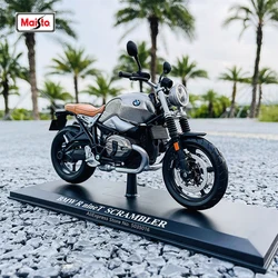 Maisto 1:12 BMW Rnine T Scrambler alloy off-road motorcycle genuine authorized die-casting model toy car collection gift