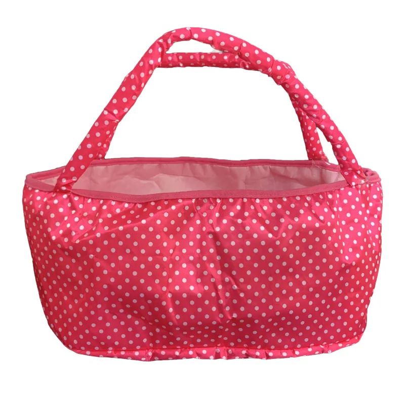 12 Inch Girls Doll Sleeping Bag Basket Hoppet Babies Sleeping Basket Newborn Baby Toys Fit 30 Cm Baby Dolls Accessories Gift