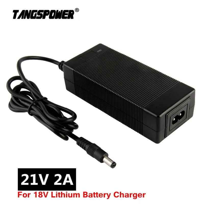 21v 18v 2a lithium battery charger 5 Series 100-240V 21V 2A battery charger for lithium battery with LED light shows charge