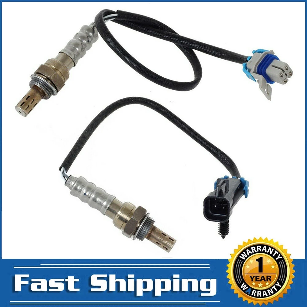 

2PCS Oxygen O2 Sensor Upstream & Downstream For 2004 2005 2006 2007 Pontiac Grand Prix 3.8L 2006 2007 2008 Buick Lucerne 3.8L